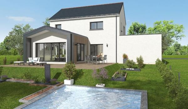 Terrain + Maison à vendre 5 pièces - 125 m²