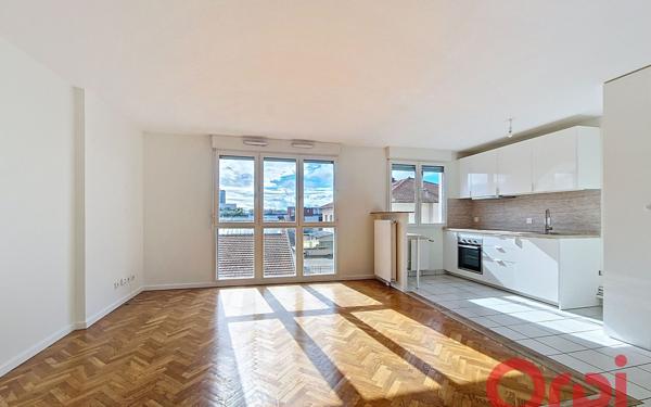 Appartement à louer    2 pièces • 53,50 m2 Lyon 3