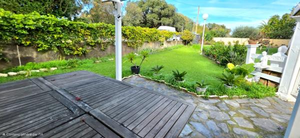 Maison divisé en 2 appartements T4, T2 indépendant et piscine –SANTA LUCIA DI MORIANI (20230)