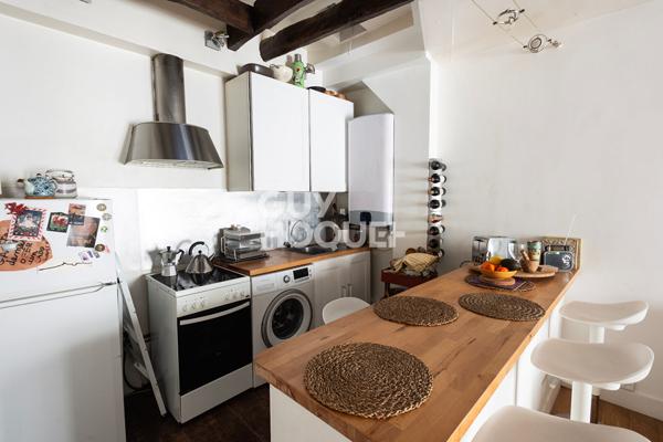 Bel appartement 3 pièces de 45,17 m² ? Plein de charme montmartrois