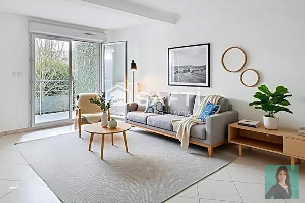 Agréable appartement T3 66m2 au 1er et dernier étage