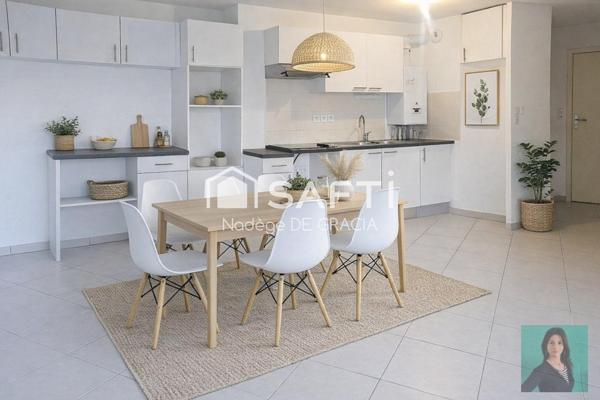 Agréable appartement T3 66m2 au 1er et dernier étage
