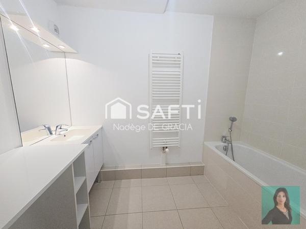 Agréable appartement T3 66m2 au 1er et dernier étage