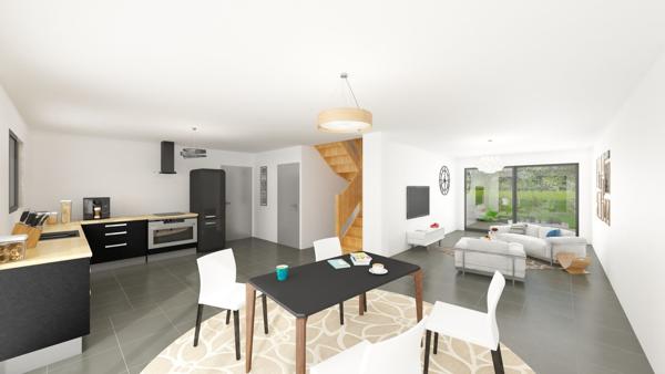 Terrain + Maison à vendre 5 pièces - 129 m²