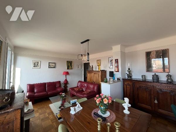 Appartement T2 de 59m² avec garage, cave, balcon et loggia