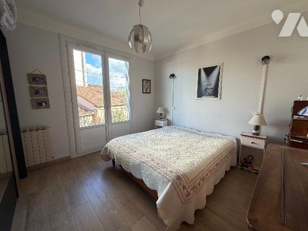 Appartement T2 de 59m² avec garage, cave, balcon et loggia