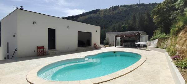 Aubagne (13400) Maison neuve 2024 – Piscine+pool house – Garage 80 m² – Les Fenestrelles, Aubagne
