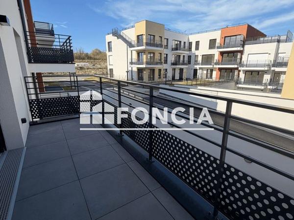 Location Appartement 3 pièces 59.22 m² - RESIDENCE LES JARDINS D'OPALE Etaples 62630