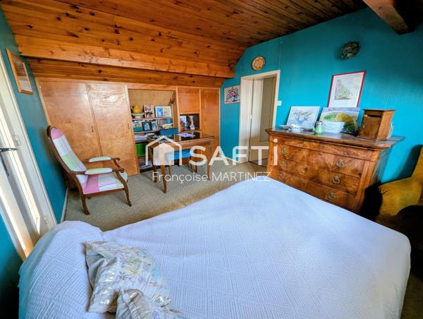 Ambiance campagne aux portes de LYON ; belle vue sur les ALPES