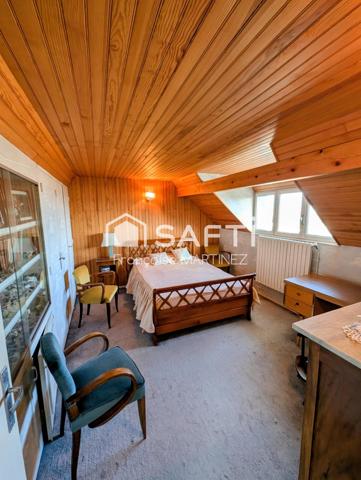 Ambiance campagne aux portes de LYON ; belle vue sur les ALPES