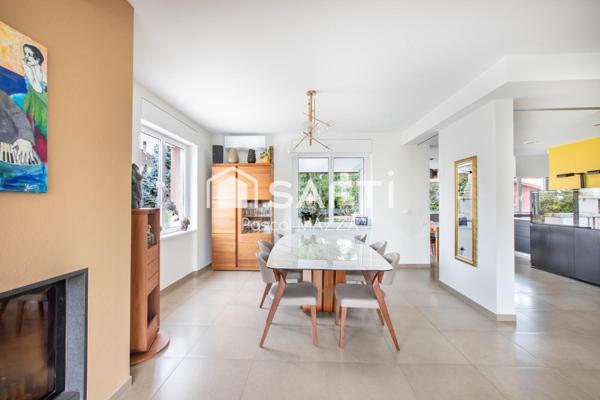 superbe maison d'architecte de 220m² avec piscine