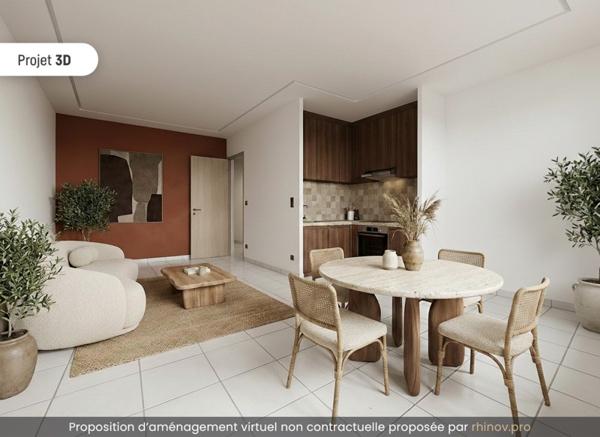 Appartement à vendre |  Créon |  2 pièces | 42 m²