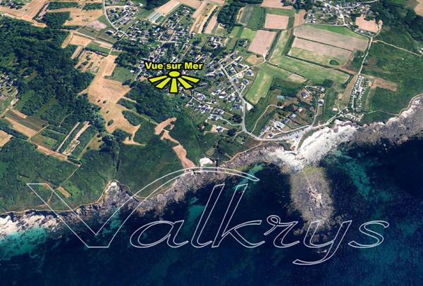 Maison à rénover avec dépendances et vues mers Moëlan Sur Mer