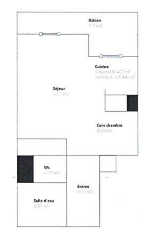 Appartement à vendre 1 pièce 39 m² Paris 16