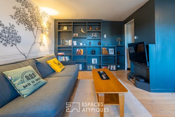 Maison de ville avec terrasses