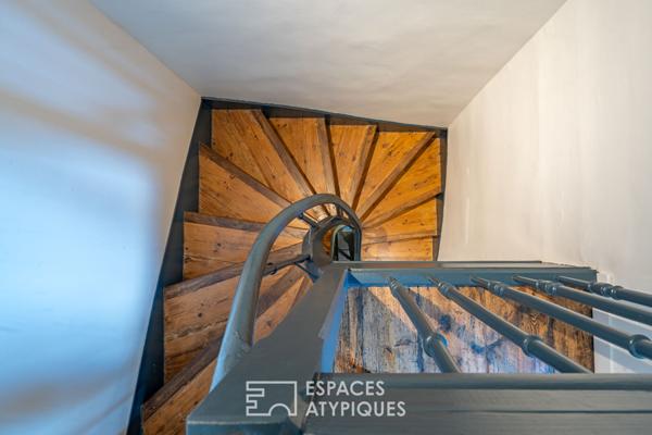 Maison de ville avec terrasses