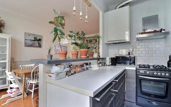 Appartement à vendre    3 pièces • 67,30 m2 Paris 19