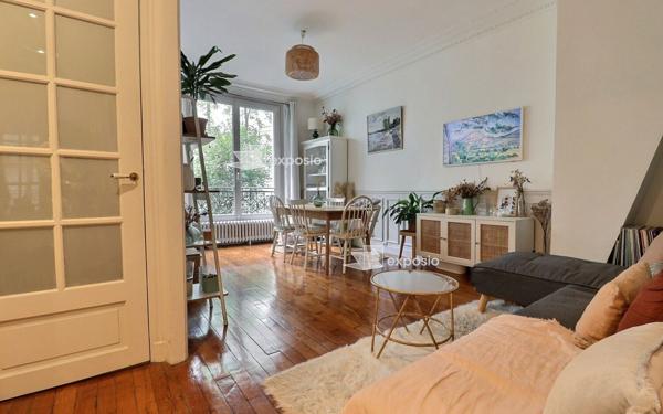 Appartement à vendre    3 pièces • 67,30 m2 Paris 19