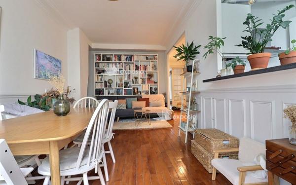 Appartement à vendre    3 pièces • 67,30 m2 Paris 19