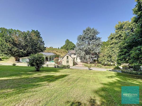 Proche Amboise, achat propriété maison + gîte de 396 m² sur 13hec.