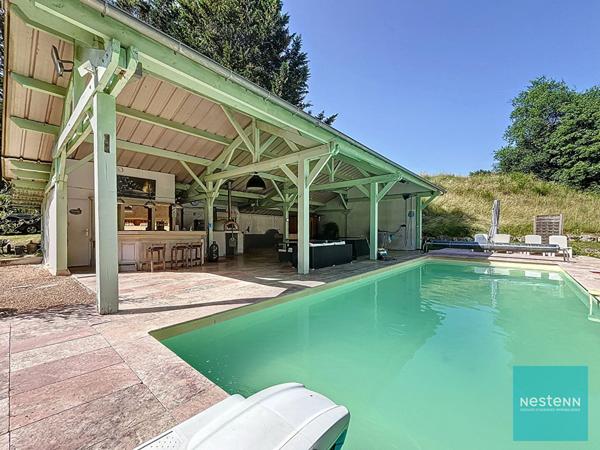 Proche Amboise, achat propriété maison + gîte de 396 m² sur 13hec.