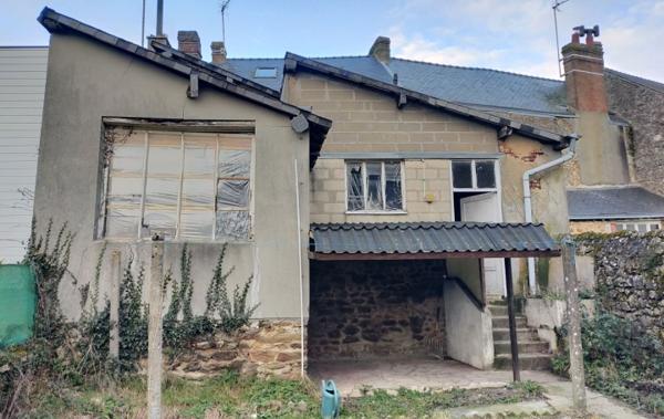 Vente Maison de ville ref.7218 et appartement à rafraîchir Villaines-la-juhel   