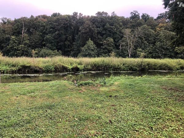Terrain de loisir en bord de Loir