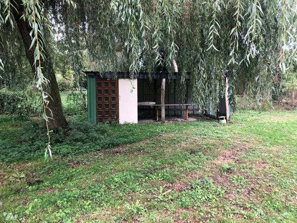 Terrain de loisir en bord de Loir