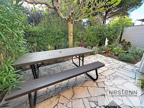 FREJUS PLAGE, maison 3 chambres, petit jardinet, garage