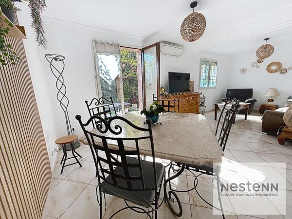 FREJUS PLAGE, maison 3 chambres, petit jardinet, garage