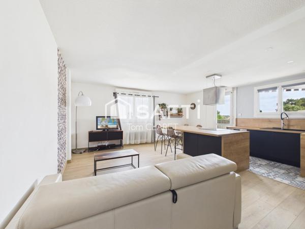 T2 spacieux de 59m avec balcon proche tram