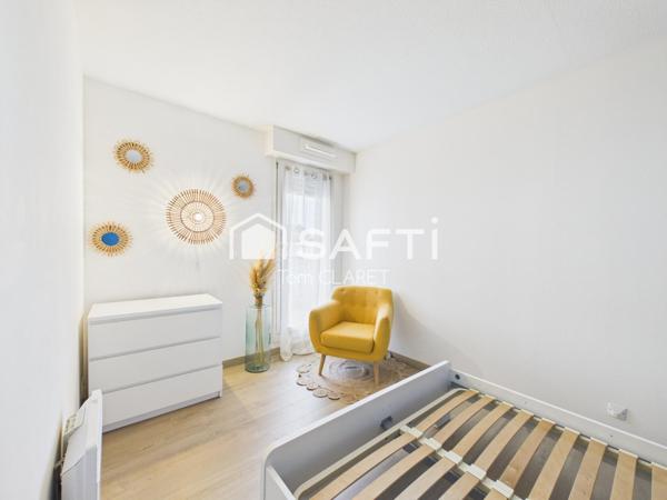 T2 spacieux de 59m avec balcon proche tram