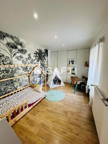 Longère 6 pièces rénovée avec authenticité et modernité en village à 10 minutes de Nantes