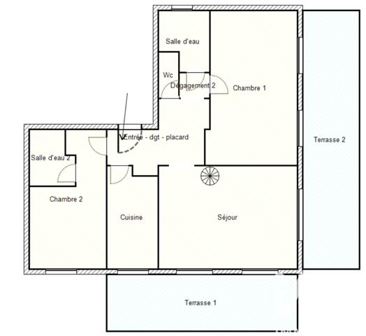 Location appartement 3 pièces 84,62 m² Nice