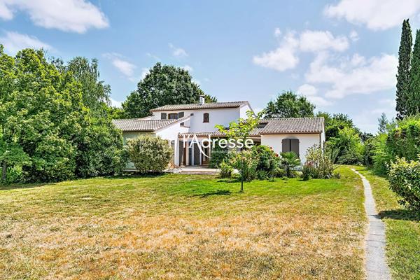 l'Adresse Immobilier - Bruguieres - Maison T6 de 175m2 sur un terrain de 2160m²