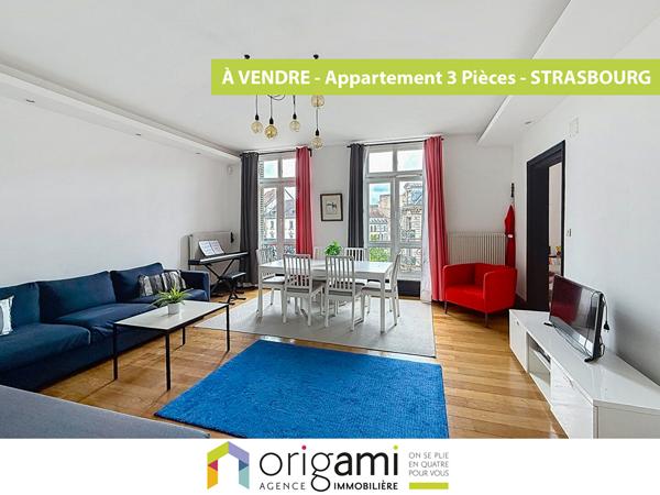 A vendre, Appartement 3 Pièces Strasbourg Strasbourg A vendre, Appartement 3 Pièces Strasbourg Strasbourg