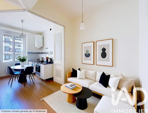 Appartement à vendre 2 pièces 27,75 m² Lyon 3