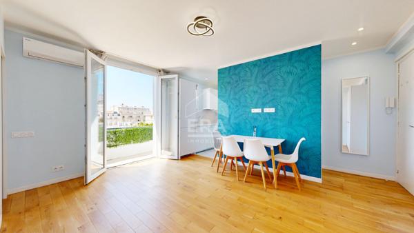 NICE - FLEURS : MAGNIFIQUE 2 PIÈCES AVEC BALCON PLEIN SUD