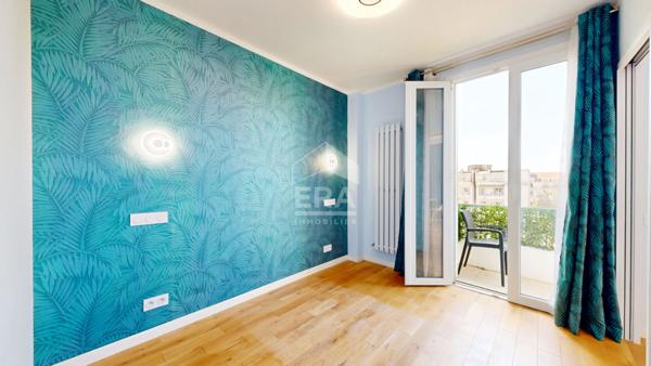 NICE - FLEURS : MAGNIFIQUE 2 PIÈCES AVEC BALCON PLEIN SUD