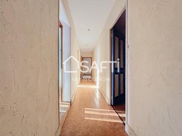 Grand appartement T4 - 101 m² - 1 garage