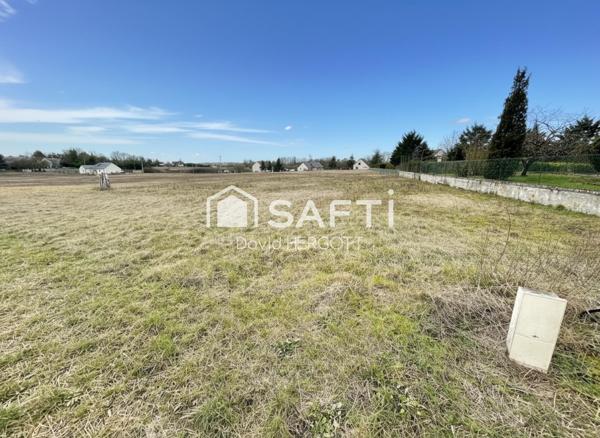 ? Terrain à bâtir au calme viabilisé - 1 349 m² - Verdes (Beauce la Romaine)