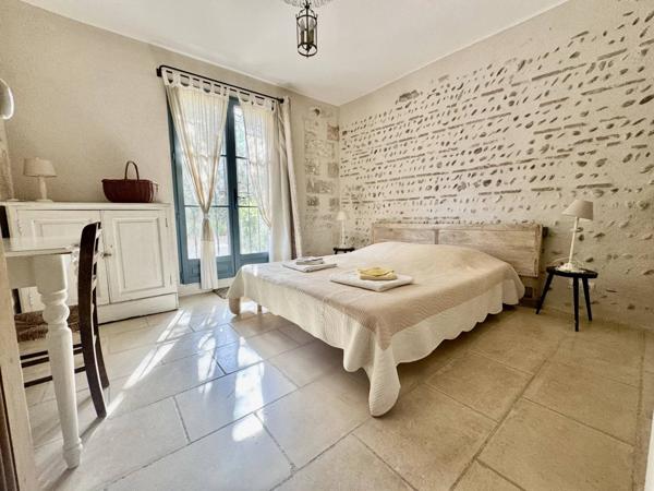 PROPRIÉTÉ CHARME Maison coeur de village à vendre à Bellegarde terrain1200m2 5 chambres Piscine Bassin Auvent Garage