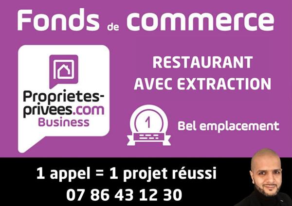 BAR RESTAURANT 50 couverts , centre ville de EU (76260) licence IV