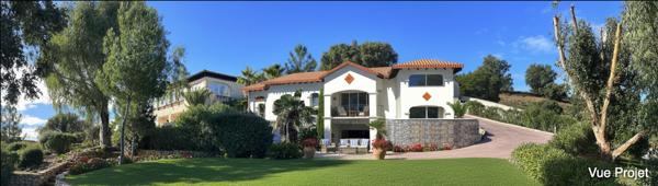 Vue mer à 180°- Demeure de 7 pièce(s) -LES ISSAMBRES