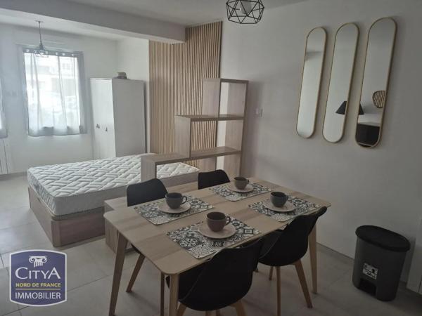 Appartement à louer 1 pièce 24.23m² Boulogne-sur-Mer (62200)