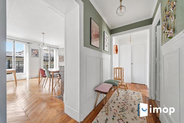 Superbe T4 2 chambres au 5e étage avec balcon