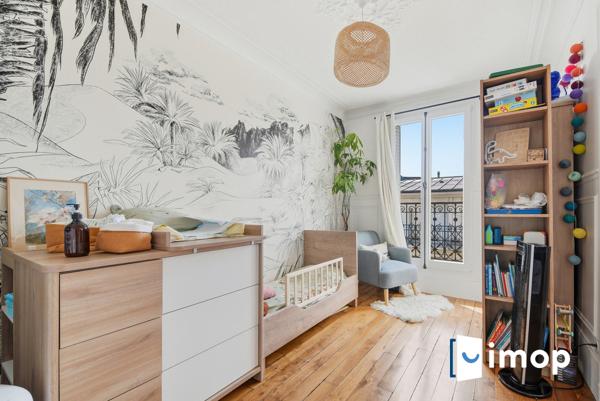 Superbe T4 2 chambres au 5e étage avec balcon