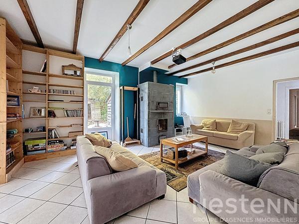 Environnement naturel pour cette belle maison de famille, 250m², 6 chambres, terrain de 9500m² - Inzinzac-Lochrist