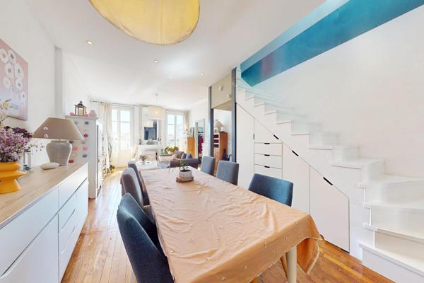 Magnifique duplex T4 climatisé au dernier étage – secteur rue Pichon / Place des Vosges