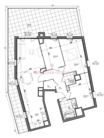 Appartement à vendre 5 pièces de 84 m²